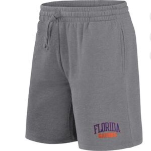 Captivating Heathered Gray Florida Gators Level Playing Field Sweat Shorts Large